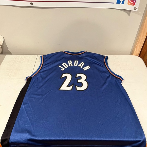 Champion Other - Michael Jordan (Blue) Washington Wizards Champion Brand Jersey Size Adult 2XL 52